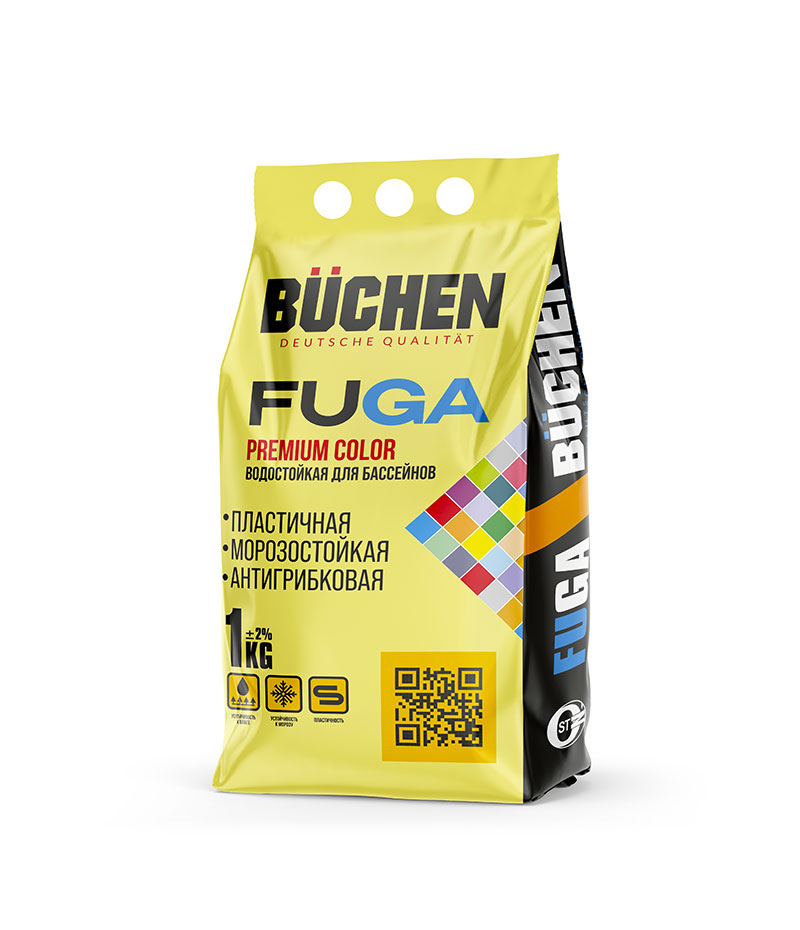 FUGA PREMIUM COLOR - Cиликоновая цветная 1 KG