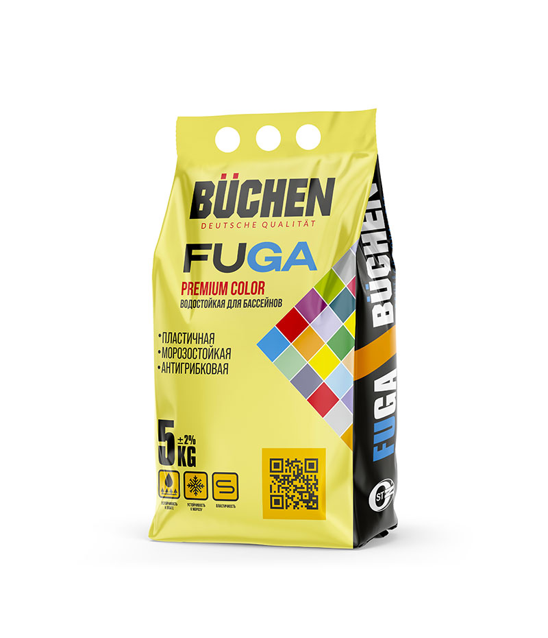 FUGA PREMIUM COLOR - Cиликоновая цветная 5 KG